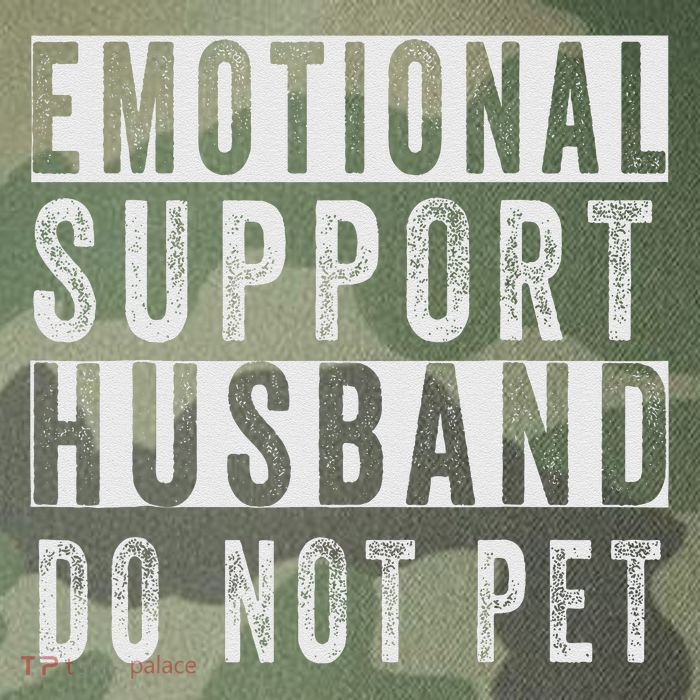 Emotional Support Husband Do Not Pet Legacy Tie Dye Trucker Hat