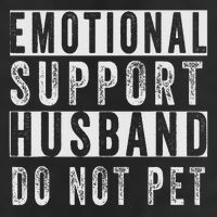 Emotional Support Husband Do Not Pet Adult Drive Performance Visor