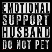 Emotional Support Husband Do Not Pet Toddler T-Shirt