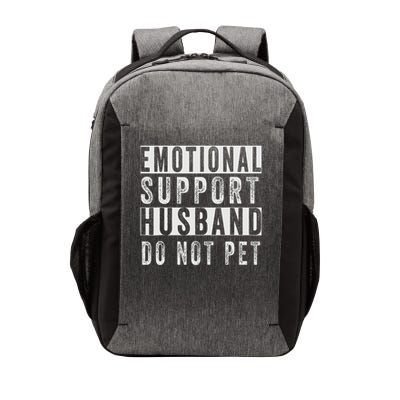 Emotional Support Husband Do Not Pet Vector Backpack