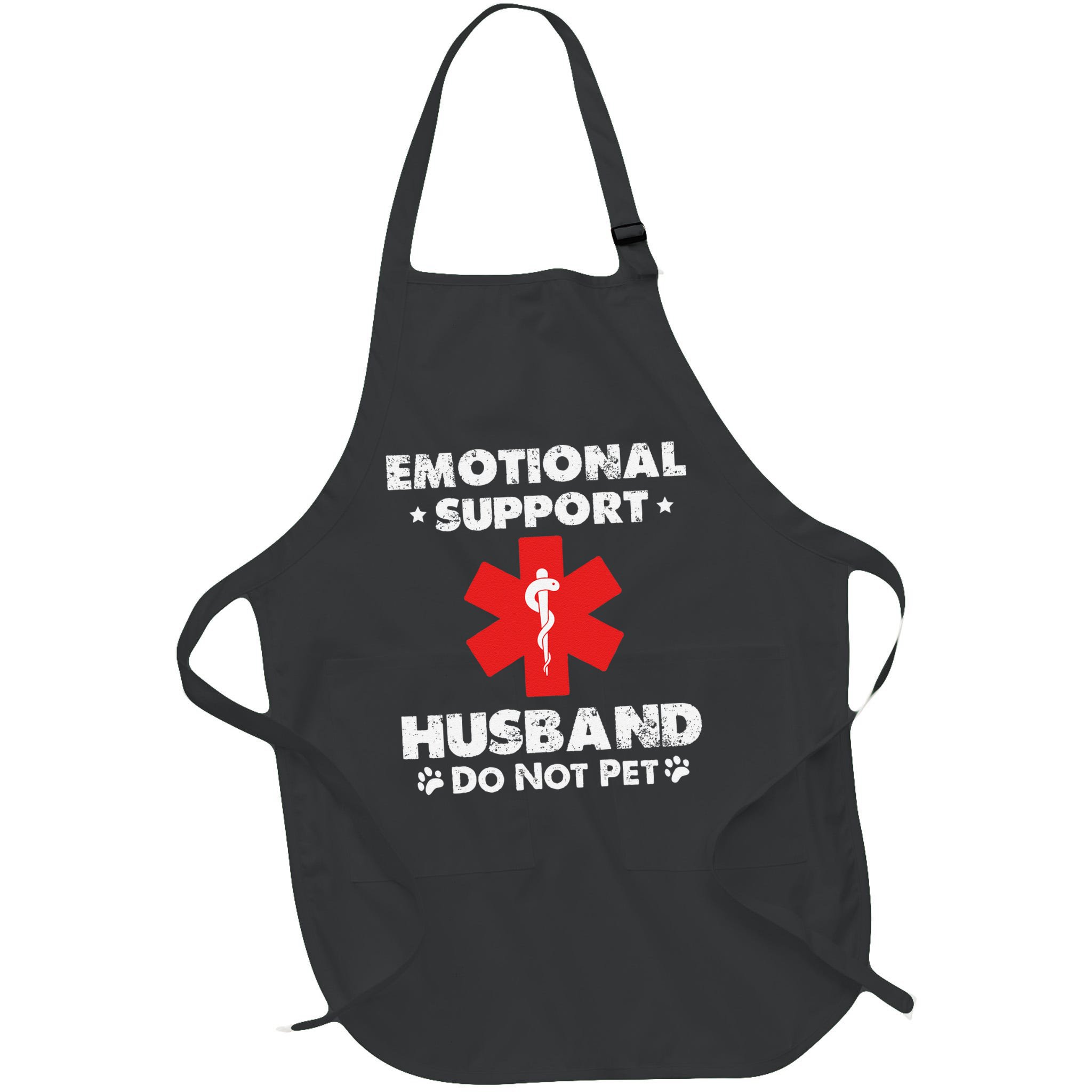Emotional Support Husband Do Not Pet Apron