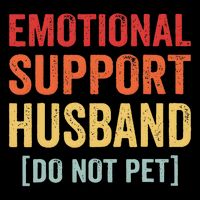 Emotional Support Husband Do Not Pet Mesh Reversible Basketball Jersey Tank