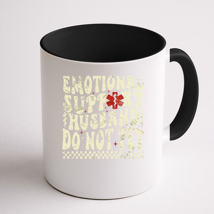 Emotional Support Husband Do Not Pet Mug