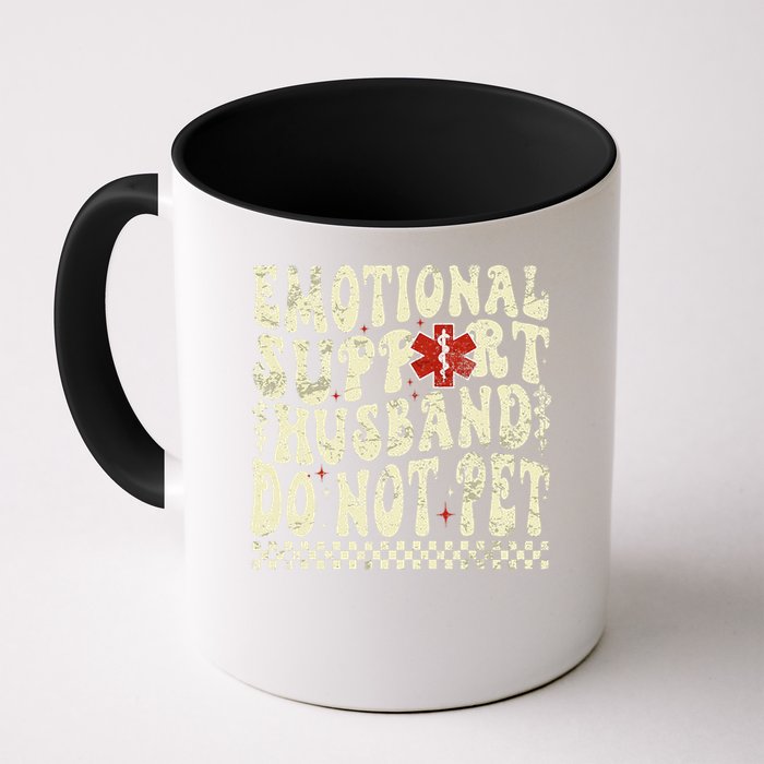 Emotional Support Husband Do Not Pet Mug