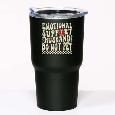 Emotional Support Husband Do Not Pet Tumbler