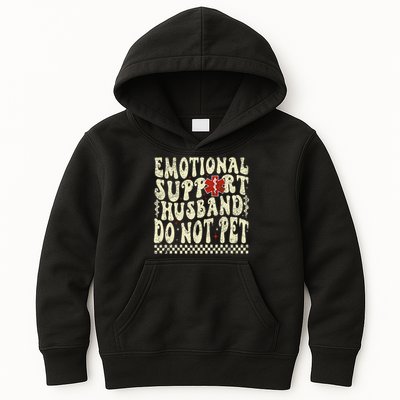 Emotional Support Husband Do Not Pet Kids Hoodie
