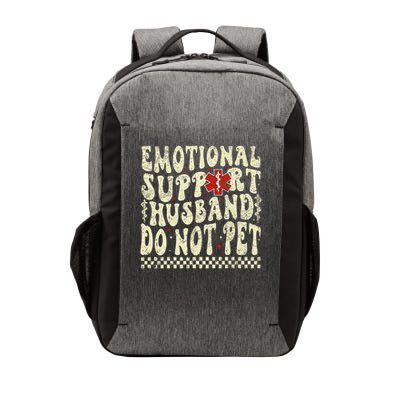 Emotional Support Husband Do Not Pet Vector Backpack