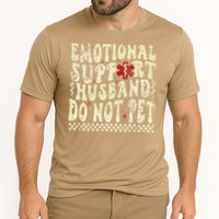Emotional Support Husband Do Not Pet Cooling Performance Crew T-Shirt