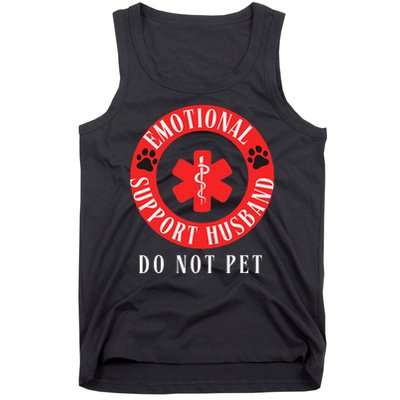 Emotional Support Husband Do Not Pet Tank Top