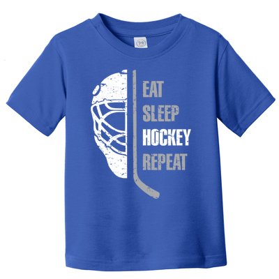 Eat Sleep Hockey Repeat Christmas For N Adult Hockey Gift Toddler T-Shirt