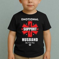 Emotional Support Husband Do Not Pet Toddler T-Shirt