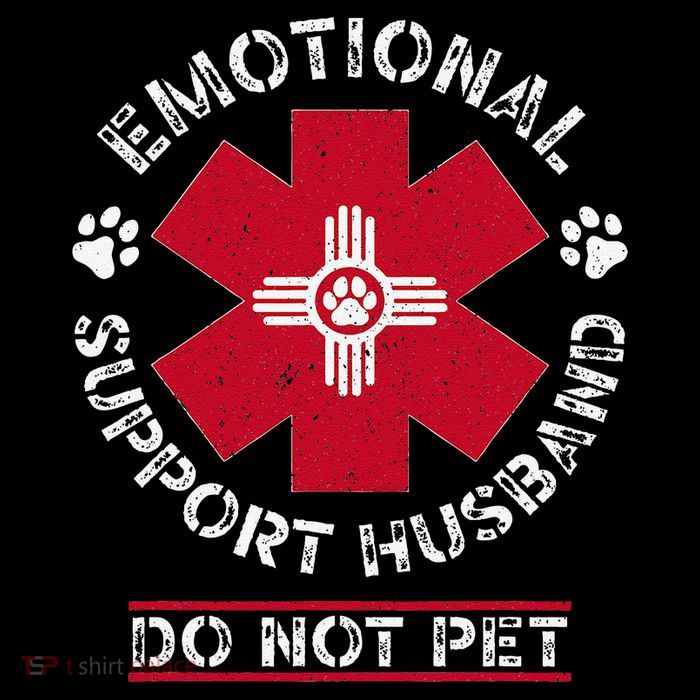 Emotional Support Husband Do Not Pet Wool Snapback Cap