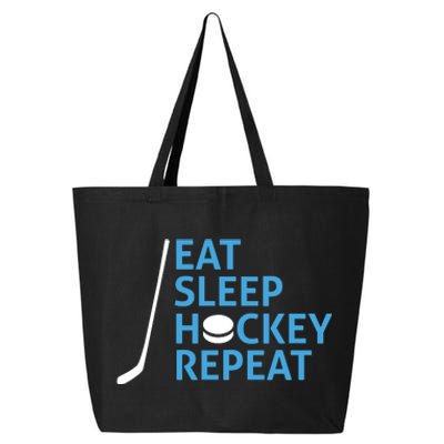 Eat Sleep Hockey Repeat 25L Jumbo Tote