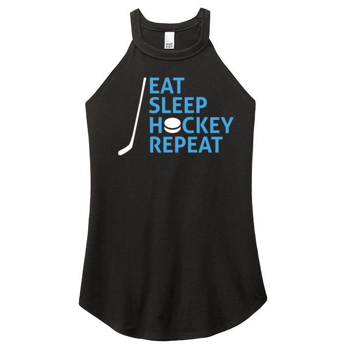 Eat Sleep Hockey Repeat Women’s Perfect Tri Rocker Tank