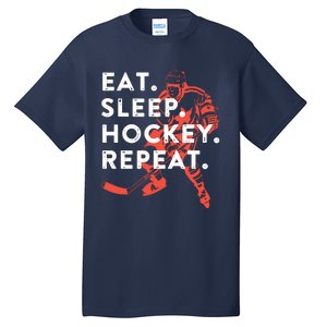 Eat Sleep Hockey Repeat Tall T-Shirt