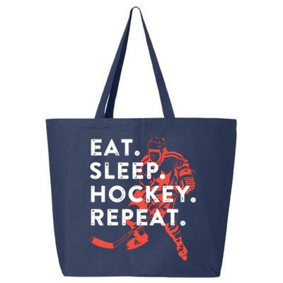 Eat Sleep Hockey Repeat 25L Jumbo Tote