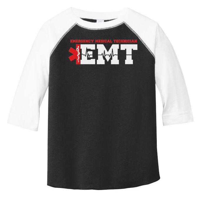 Emergency Service Heartbeat Paramedic Medical Gift Toddler Fine Jersey T-Shirt