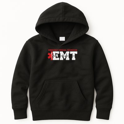 Emergency Service Heartbeat Paramedic Medical Gift Kids Hoodie