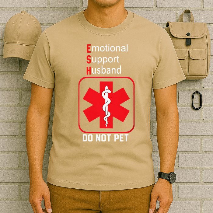 Emotional Support Husband Do Not Pet T-Shirt