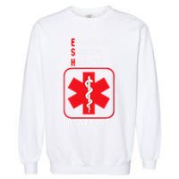 Emotional Support Husband Do Not Pet Garment-Dyed Sweatshirt