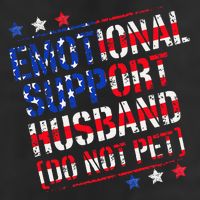 Emotional Support Husband Do Not Pet Funny Husband Hat