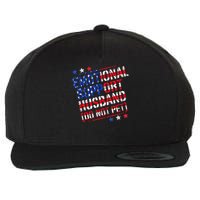 Emotional Support Husband Do Not Pet Funny Husband Wool Snapback Cap