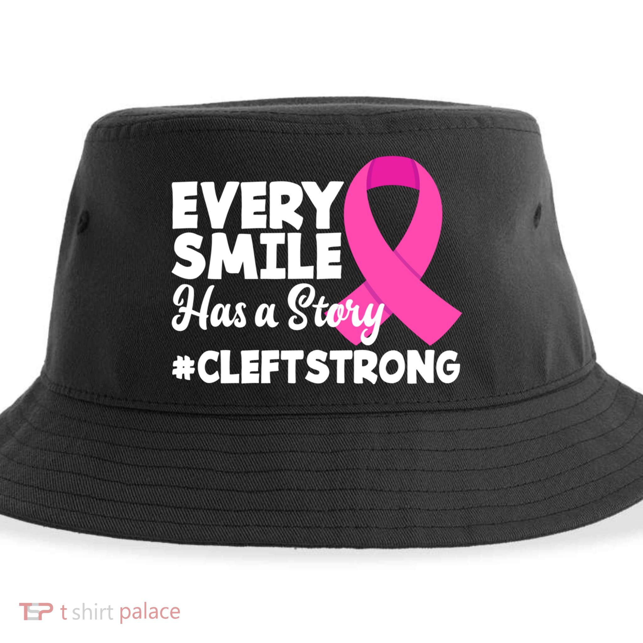Every Smile Has A Story Cleft Lip And Palate Awareness Great Gift Sustainable Bucket Hat