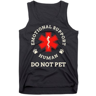 Emotional Support Husband Do Not Pet Tank Top