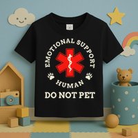 Emotional Support Husband Do Not Pet Toddler T-Shirt