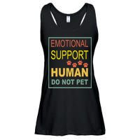 Emotional Support Human Pet Dog Owners Not Ladies Essential Flowy Tank