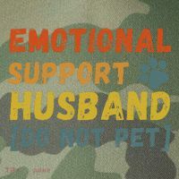 Emotional Support Husband Do Not Pet Funny Legacy Tie Dye Trucker Hat