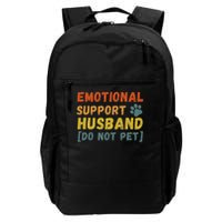 Emotional Support Husband Do Not Pet Funny Backpack