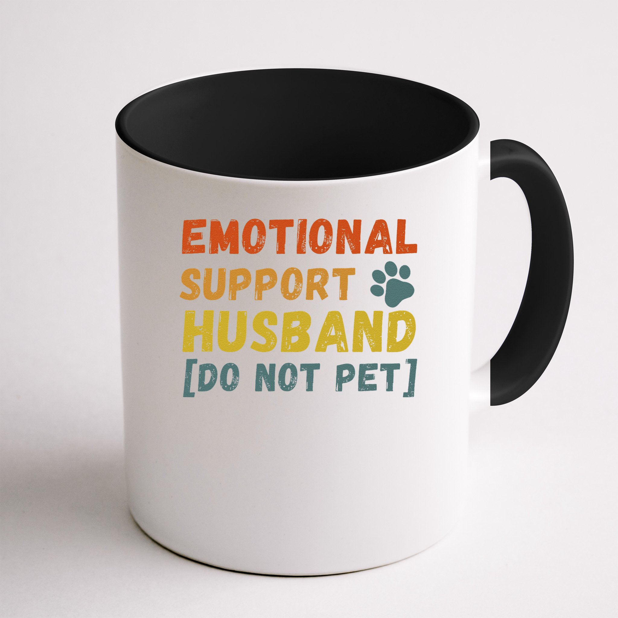 Emotional Support Husband Do Not Pet Funny Mug