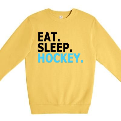 Eat. Sleep. Hockey. Premium Crewneck Sweatshirt