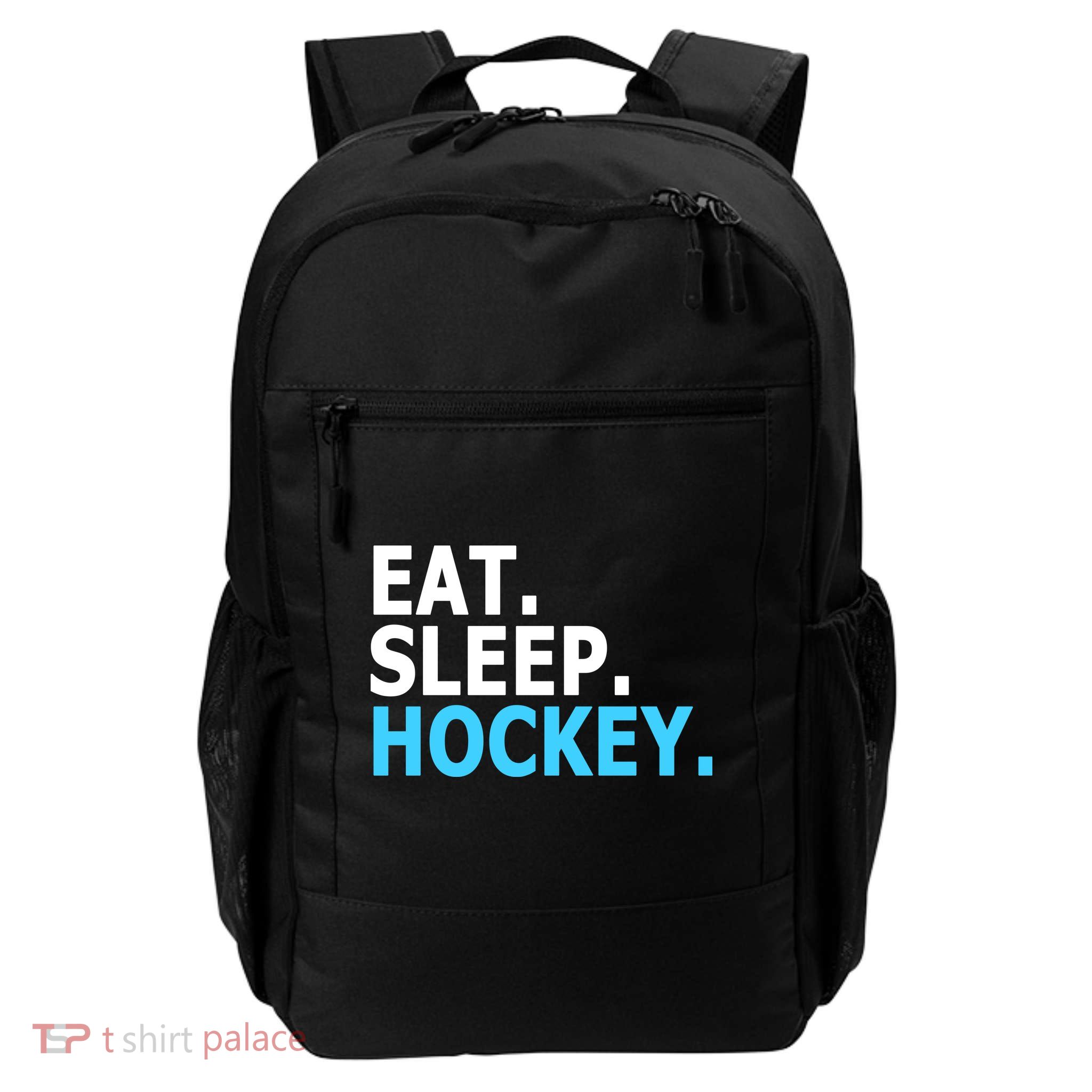 Eat. Sleep. Hockey. Daily Commute Backpack