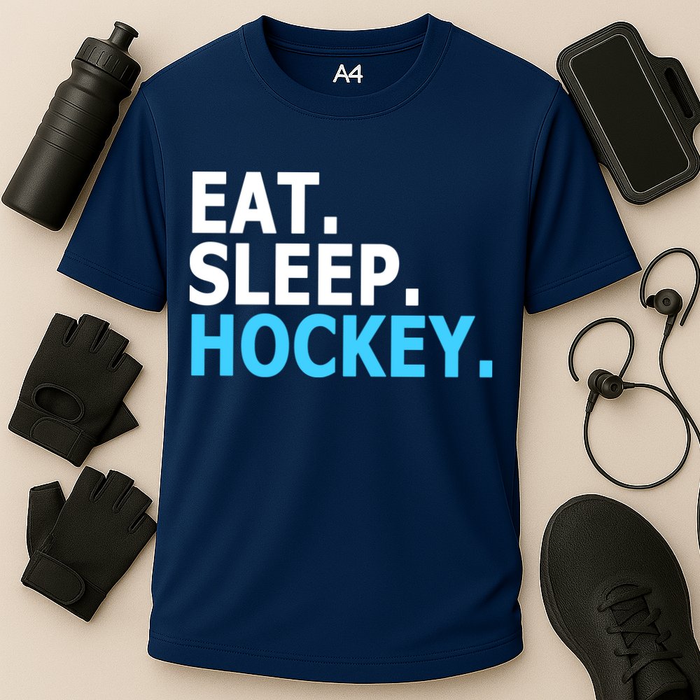 Eat. Sleep. Hockey. Cooling Performance Crew T-Shirt