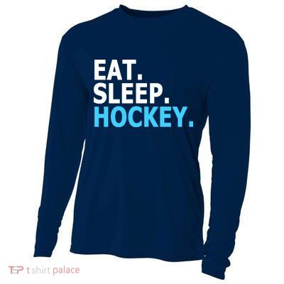 Eat. Sleep. Hockey. Cooling Performance Long Sleeve Crew
