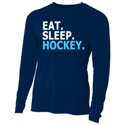 Eat. Sleep. Hockey. Cooling Performance Long Sleeve Crew