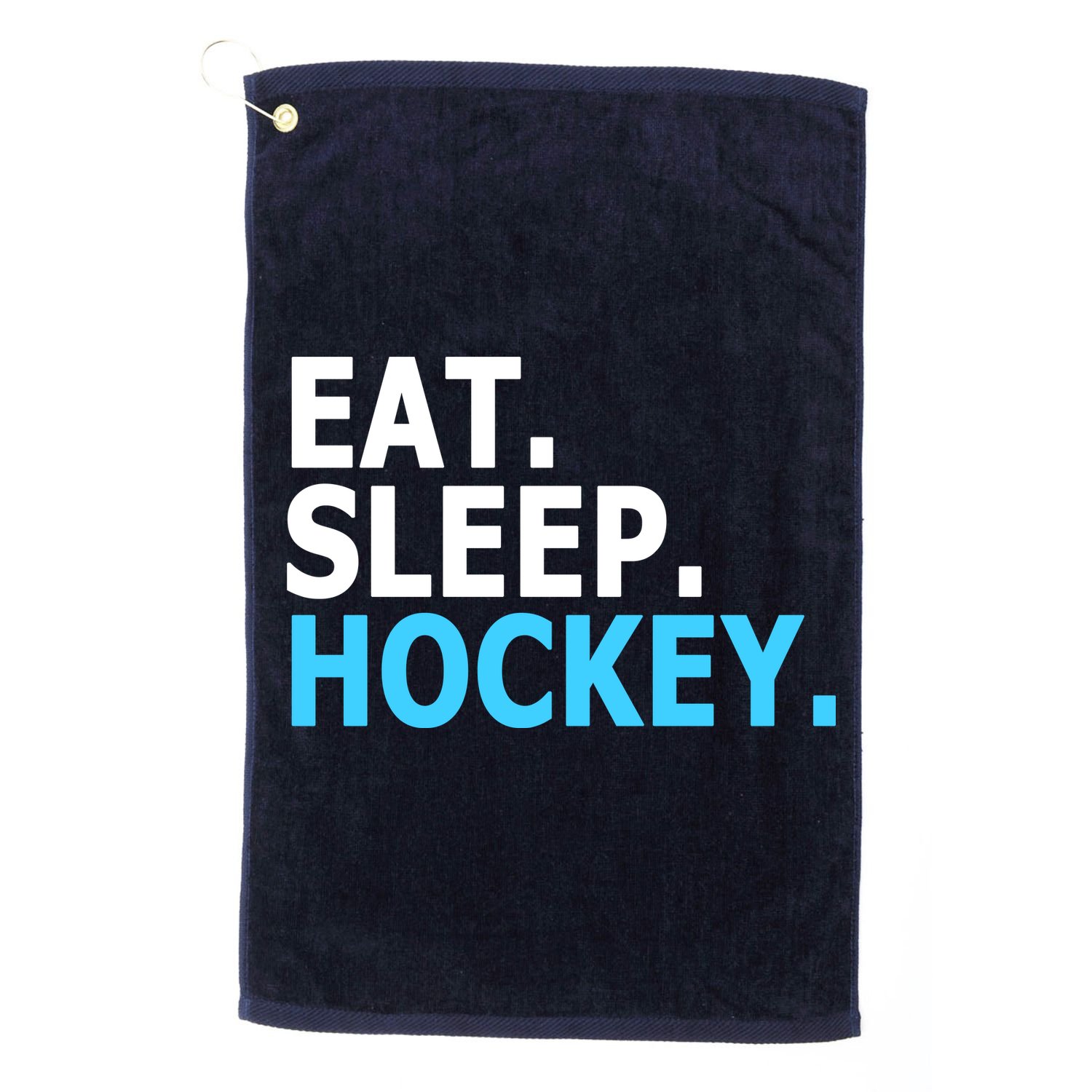 Eat. Sleep. Hockey. Golf Towel