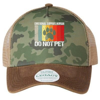 Emotional Support Husband Do Not Pet Legacy Tie Dye Trucker Hat