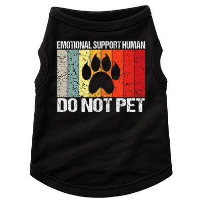 Emotional Support Husband Do Not Pet Doggie Tank