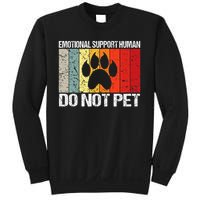 Emotional Support Husband Do Not Pet Sweatshirt