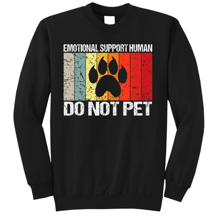 Emotional Support Husband Do Not Pet Sweatshirt