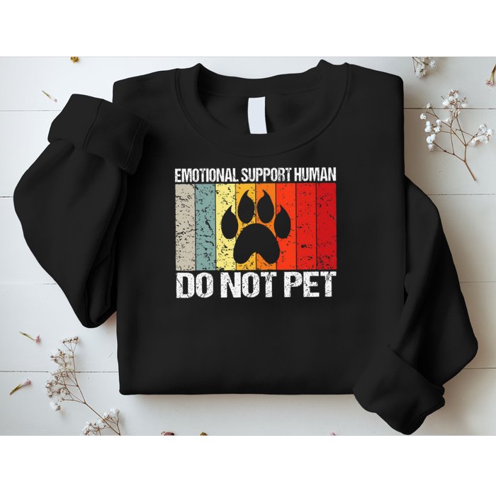 Emotional Support Husband Do Not Pet Sweatshirt