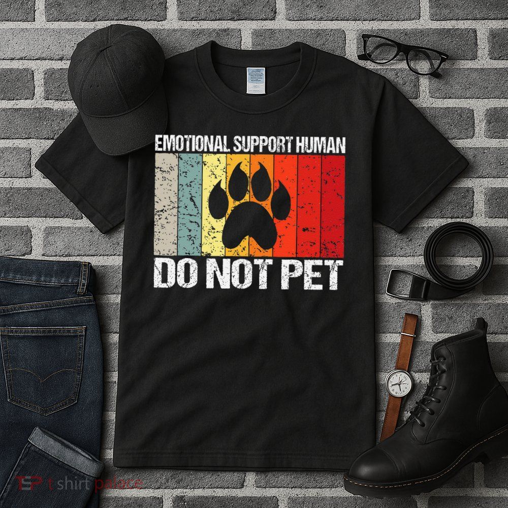 Emotional Support Husband Do Not Pet Tall T-Shirt