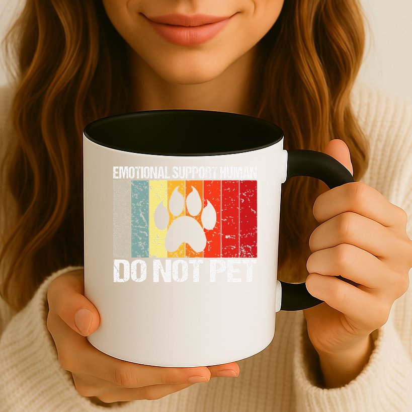 Emotional Support Husband Do Not Pet Mug