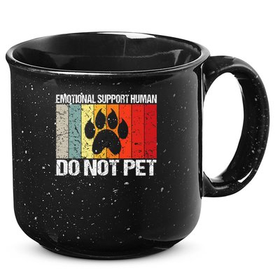 Emotional Support Husband Do Not Pet 15oz Campfire Ceramic Mug