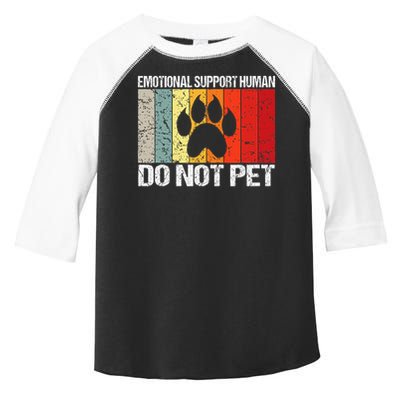 Emotional Support Husband Do Not Pet Toddler Fine Jersey T-Shirt
