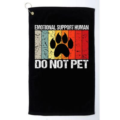 Emotional Support Husband Do Not Pet Golf Towel