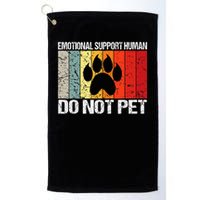 Emotional Support Husband Do Not Pet Golf Towel